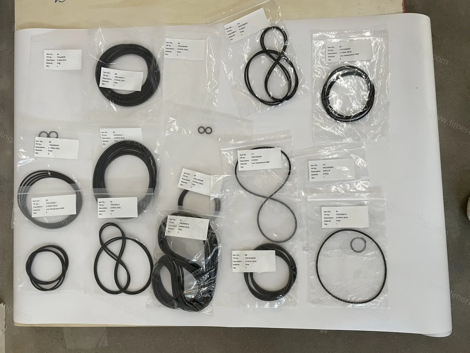 حلقة O بديلة متوافقة مع BBTD, BBS & CD8 03